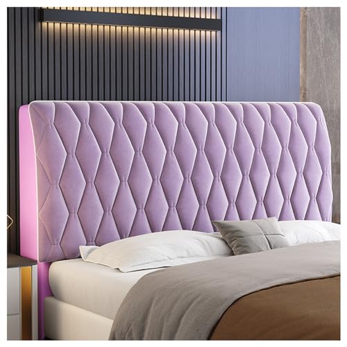 Velvet King Size Kopfteilbezug Staubdichter Schutz Doppelbett Kopfteil Fall Lila 170cm - Luxuriöse Bettwäsche unverzichtbar für stilvolle Schlafzimmer Velvet King Size Kopfteilbezug Staubdichter Schutz Doppelbett Kopfteil Fall Lila 170cm - Luxuriöse Bettwäsche unverzichtbar für stilvolle Schlafzimmer von Generisch