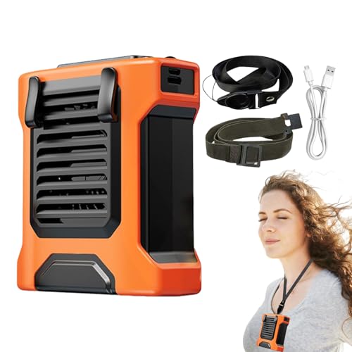 Ventilator | Tragbares Gebläse Mit 4-Stufen Und Taschenlampe - Windgebläse mit Taschenlampe und Powerbank für die Arbeit Camping Sommer Wandern Angeln Baustelle Fitnessstudio Schreibtisch Ventilator | Tragbares Gebläse Mit 4-Stufen Und Taschenlampe - Windgebläse mit Taschenlampe und Powerbank für die Arbeit Camping Sommer Wandern Angeln Baustelle Fitnessstudio Schreibtisch von Generisch