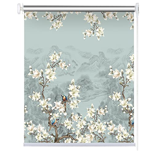 Verdunkelungs-Sonnenschutz, Vinyl, wärmeisoliert, Sonnenschutz, für Schlafzimmer, Wohnzimmer oder Badezimmer, einfach zu montieren, individuelle Größe, 95 x 220 cm, gemustertes Design Verdunkelungs-Sonnenschutz, Vinyl, wärmeisoliert, Sonnenschutz, für Schlafzimmer, Wohnzimmer oder Badezimmer, einfach zu montieren, individuelle Größe, 95 x 220 cm, gemustertes Design von Generisch