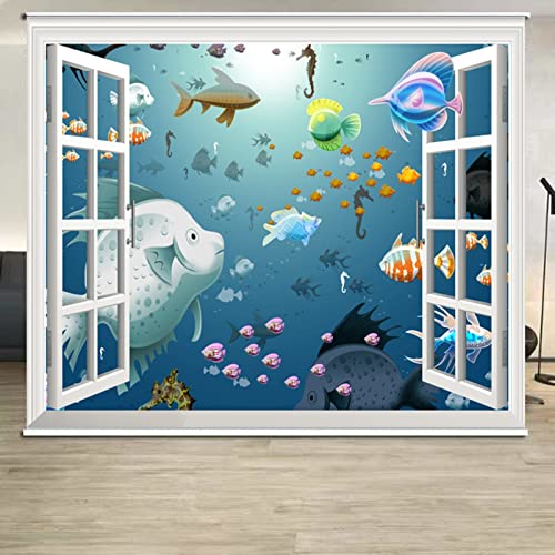 Verdunkelungsrollos mit Meerestieren, wasserdichte Fensterblenden für Aquarien, Kindergärten, Schulen Verdunkelungsrollos mit Meerestieren, wasserdichte Fensterblenden für Aquarien, Kindergärten, Schulen von Generisch