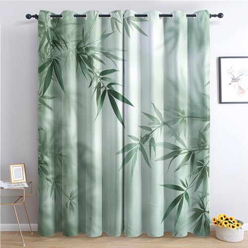 Verdunkelungsvorhänge mit Ösen, Fensterbehandlungen für Wohnzimmer & Schlafzimmer, Lichtblockierende Vorhänge, 2-teiliges Set, 260 x 140 cm von Generisch