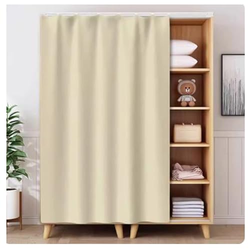 Verdunklungsvorhänge für kleine Multifunktions-Sonnenschutz, Sichtschutzvorhänge für Küchenschränke, Schuhschränke, Bücherregal, Regal, D 130 x 180 cm (L x H) von Generisch