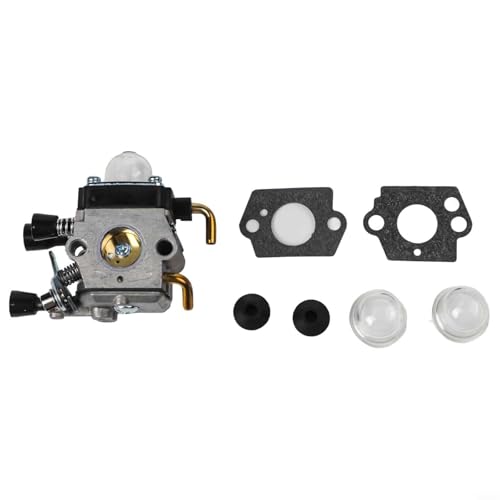 Vergaser-Ersatz für HS45 Heckenschere, FS38, FC55, FS310 und mehr, robustes Outdoor-Elektrogerät-Teil für mehrere Rasentrimmer und Motorsensenmodelle Vergaser-Ersatz für HS45 Heckenschere, FS38, FC55, FS310 und mehr, robustes Outdoor-Elektrogerät-Teil für mehrere Rasentrimmer und Motorsensenmodelle von Generisch