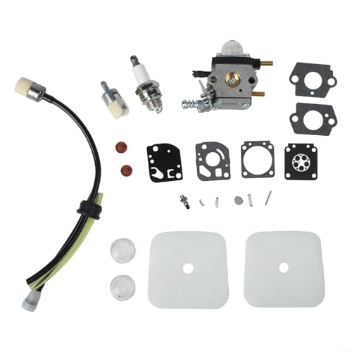 Vergaser für 2-Takt Gartenfräse 7222 7225 Ersatzteile für TC-210 TC-210i Pinne Kultivator mit Kraftstoffschlauch Filter Luftfilter Dichtung Reparatursatz Vergaser für 2-Takt Gartenfräse 7222 7225 Ersatzteile für TC-210 TC-210i Pinne Kultivator mit Kraftstoffschlauch Filter Luftfilter Dichtung Reparatursatz von Generisch