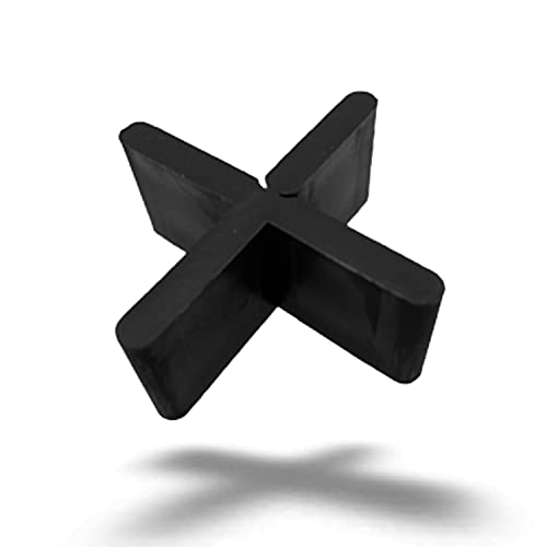 VERLEGEHILFEN Fugenkreuze 2, 3, 4, 5, 6, 8, 10 mm für Terrassenplatten Fliesen/Höhe 10 oder 20 mm/T-Stück durch Bruchstelle, für Platten Pflaster Terrasse Balkon (1000, 5 mm x 20 mm) von Generisch