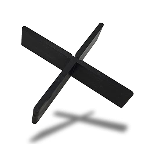 VERLEGEHILFEN Fugenkreuze 2, 3, 4, 5, 6, 8, 10 mm für Terrassenplatten Fliesen/Höhe 10 oder 20 mm/T-Stück durch Bruchstelle, für Platten Pflaster Terrasse Balkon (300, 2 mm x 10 mm) von Generisch