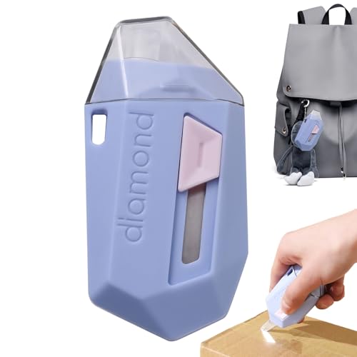Verpackungsöffner Werkzeug - Magnetischer Unboxing Cutter Mit Magnetfunktion | Magnetschneider Mit Ausziehfunktion Für Schaumstoffverpackungen Bilderrahmen Tapeten Trockenbau Kartons Lagerbedarf Kunst von Generisch