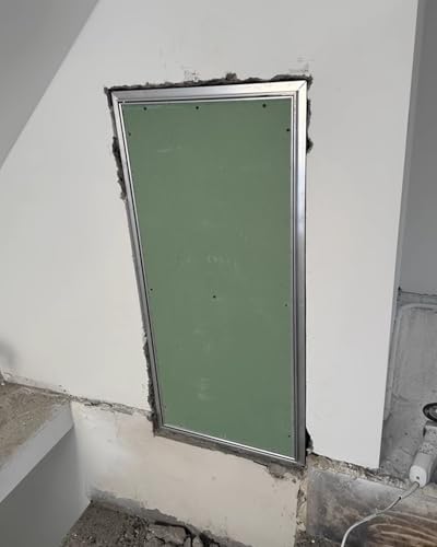 Verstärkte Scharnier-Zugangsplatte, überstreichbare Verdeckung für Drähte und Inspektion, bündiger Sitz an Wänden und Decken Verstärkte Scharnier-Zugangsplatte, überstreichbare Verdeckung für Drähte und Inspektion, bündiger Sitz an Wänden und Decken von Generisch