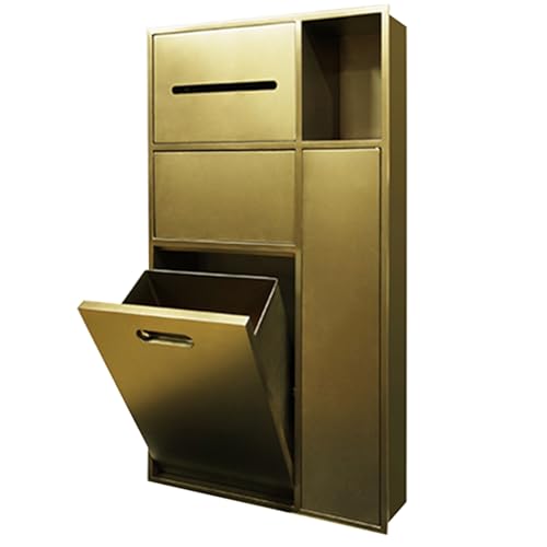 Versteckter Müllschrank mit integriertem Toilettenpapierhalter und Aufbewahrungsregal für Badezimmer, Schlafzimmer, Büro, Küche Versteckter Müllschrank mit integriertem Toilettenpapierhalter und Aufbewahrungsregal für Badezimmer, Schlafzimmer, Büro, Küche von Generisch