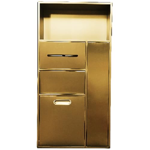 Versteckter Müllschrank mit integriertem Toilettenpapierhalter und Aufbewahrungsregal für Badezimmer, Schlafzimmer, Büro, Küche Versteckter Müllschrank mit integriertem Toilettenpapierhalter und Aufbewahrungsregal für Badezimmer, Schlafzimmer, Büro, Küche von Generisch