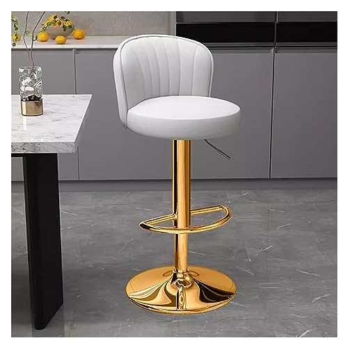 Verstellbare Barhocker mit Fußstütze und Rückenlehne, moderne Thekenhocker für Kücheninseln und Frühstücksbars Verstellbare Barhocker mit Fußstütze und Rückenlehne, moderne Thekenhocker für Kücheninseln und Frühstücksbars von Generisch