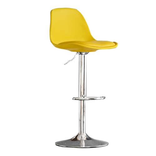 Verstellbare Barhocker mit Rückenlehne, PU-Leder, moderne Kücheninselhocker für bequemes Sitzen Verstellbare Barhocker mit Rückenlehne, PU-Leder, moderne Kücheninselhocker für bequemes Sitzen von Generisch