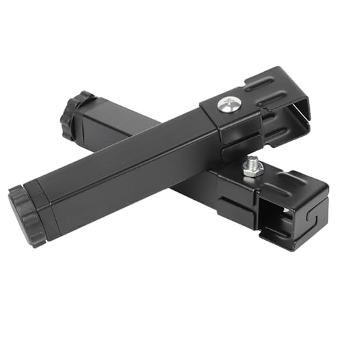 Verstellbare Bettbeine – 2 Stück, Universal-Bettfüße aus Metall für Lattenrost, 10 cm Höhe, stabile Unterstützung für Bettgestell, einfache Installation, ideal für Schlafzimmermöbel Verstellbare Bettbeine – 2 Stück, Universal-Bettfüße aus Metall für Lattenrost, 10 cm Höhe, stabile Unterstützung für Bettgestell, einfache Installation, ideal für Schlafzimmermöbel von Generisch