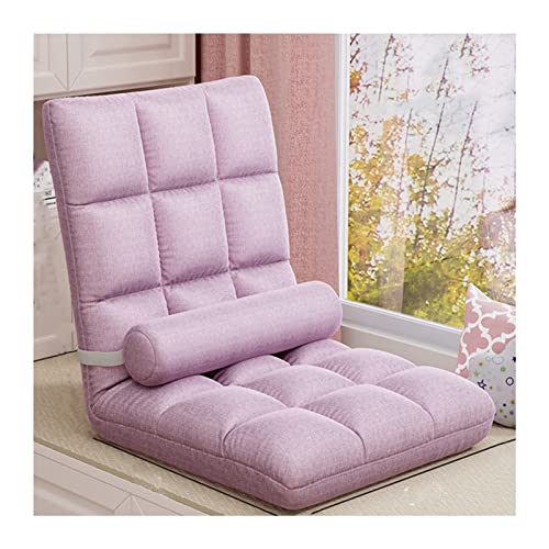 Verstellbare Bodenliege mit Kissen und Rückenlehne, bequemes Schlafsofa zum Lesen und Entspannen im Wohnzimmer oder Balkon Verstellbare Bodenliege mit Kissen und Rückenlehne, bequemes Schlafsofa zum Lesen und Entspannen im Wohnzimmer oder Balkon von Generisch