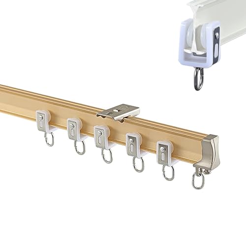 Verstellbare Decken- oder Wandvorhangstangen, flexibel, strapazierfähig, für große Fenster, Raumteiler, 1 m bis 6 m, einfaches faltbares Design, einfache Installation Verstellbare Decken- oder Wandvorhangstangen, flexibel, strapazierfähig, für große Fenster, Raumteiler, 1 m bis 6 m, einfaches faltbares Design, einfache Installation von Generisch