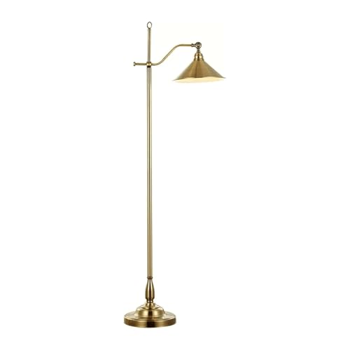 Verstellbare Ecklampe im Vintage-Retro-Stil, 160 cm hoch, LED-Stehleuchte mit Bronze-Finish, perfekt für Heimdekoration, Wohn- oder Schlafzimmer-Beleuchtung von Generisch