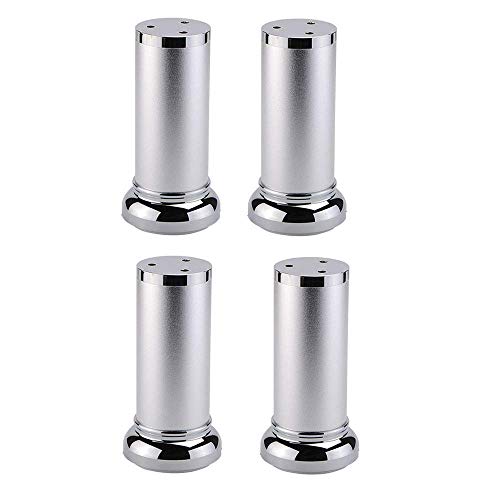 Verstellbare Edelstahl-Möbelbeine, 4 Stück, für Sofa, Bett, Tisch und Rahmen, 30 cm Höhe, silberfarben, perfekt für Renovierungs- und DIY-Projekte Verstellbare Edelstahl-Möbelbeine, 4 Stück, für Sofa, Bett, Tisch und Rahmen, 30 cm Höhe, silberfarben, perfekt für Renovierungs- und DIY-Projekte von Generisch