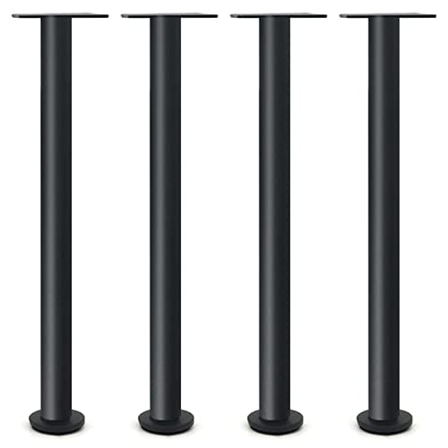 Verstellbare Edelstahl-Möbelbeine – 600 mm schwarze Tischbeine für Heimwerker, Ersatz-Badschrank-Stützfüße, 4 Stück, verstellbare Metallfüße Verstellbare Edelstahl-Möbelbeine – 600 mm schwarze Tischbeine für Heimwerker, Ersatz-Badschrank-Stützfüße, 4 Stück, verstellbare Metallfüße von Generisch