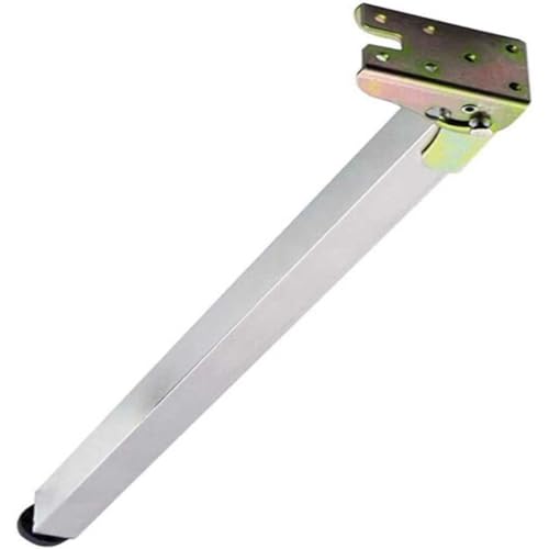 Verstellbare Edelstahl-Tischbeine, Metall-Möbelfüße, faltbare Teleskop-Esstisch-/Schreibtischbeine, anpassbare Push-Pull-Lifte, silberfarbenes Finish, 104 cm Höhe Verstellbare Edelstahl-Tischbeine, Metall-Möbelfüße, faltbare Teleskop-Esstisch-/Schreibtischbeine, anpassbare Push-Pull-Lifte, silberfarbenes Finish, 104 cm Höhe von Generisch