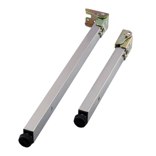 Verstellbare Edelstahl-Tischbeine, faltbare DIY-Möbelfüße, Push-Pull-Lift-Design, Esstisch-Basishöhe 30–150 cm, silberfarbenes Finish, 35 cm Größe Verstellbare Edelstahl-Tischbeine, faltbare DIY-Möbelfüße, Push-Pull-Lift-Design, Esstisch-Basishöhe 30–150 cm, silberfarbenes Finish, 35 cm Größe von Generisch