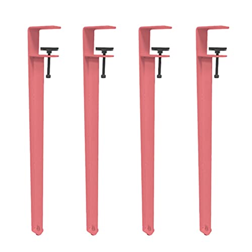 Verstellbare F-förmige Tischbeine, Clip-on-Design für einfache Installation, unterstützt Arbeitsplatten, Couchtische und Bartische ohne Bohren von Generisch