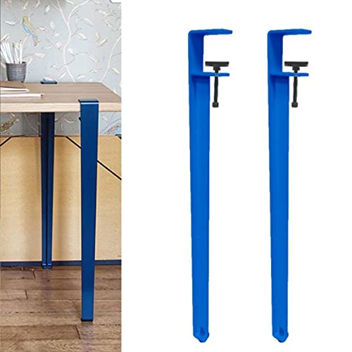 Verstellbare F-förmige Tischbeine, Clip-on-Design für einfache Installation, unterstützt Arbeitsplatten, Couchtische und Bartische ohne Bohren von Generisch