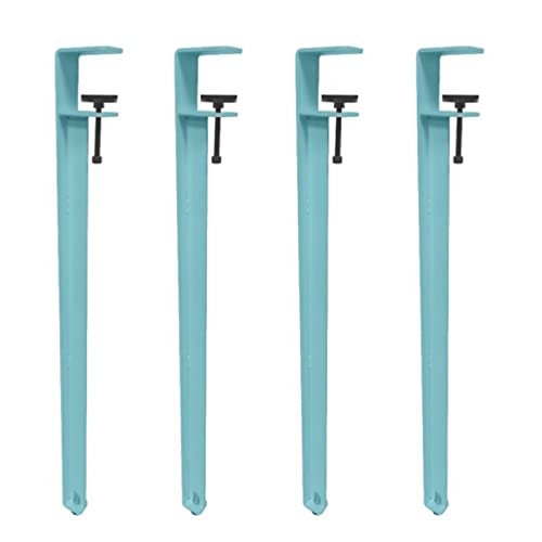 Verstellbare F-förmige Tischbeine, Clip-on-Design für einfache Installation, unterstützt Arbeitsplatten, Couchtische und Bartische ohne Bohren von Generisch