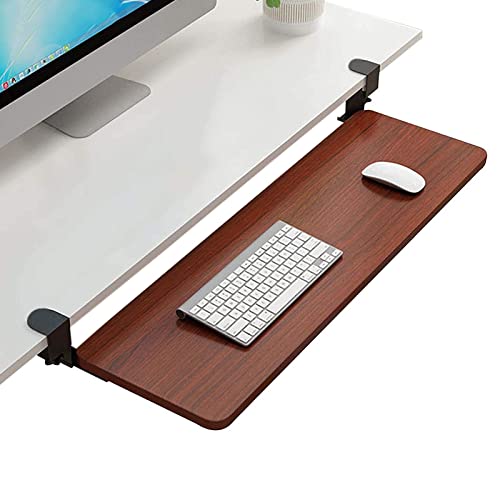 Verstellbare Holz-Tastaturablage für Schreibtischerweiterung, Tastatur-Plattform mit Armlehne, robust und platzsparend, einfache Installation, ergonomisches Design für Komfort Verstellbare Holz-Tastaturablage für Schreibtischerweiterung, Tastatur-Plattform mit Armlehne, robust und platzsparend, einfache Installation, ergonomisches Design für Komfort von Generisch