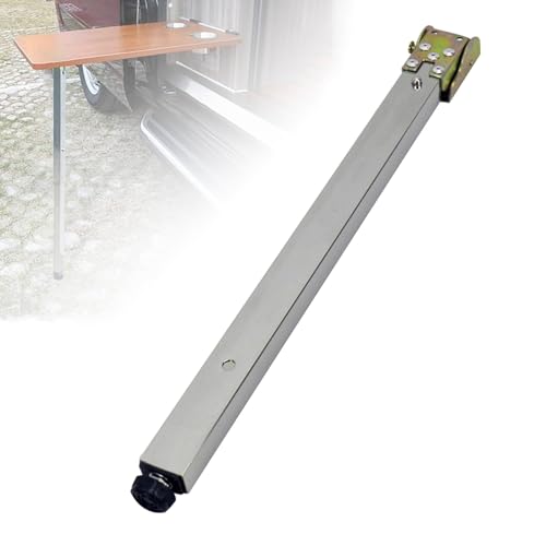 Verstellbare Klapptischbeine – 74,4 cm Ersatzfüße für Möbelschränke und Wohnmobile – inklusive Schrauben für einfache Installation – Unterstützung für Schreibtische und Stangen von Generisch