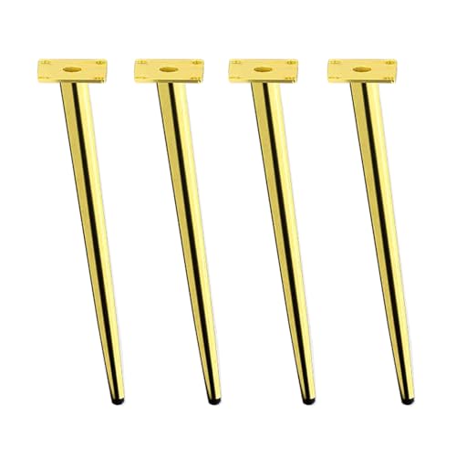Verstellbare Metall-Möbelbeine, schräge, konische Füße für Sofas, Tische und Stühle, DIY-Ersatzzubehör, langlebiges und stilvolles Design, 4 Stück von Generisch