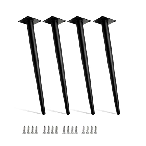 Verstellbare Metall-Möbelbeine – stabiler Ersatz für Schreibtisch, Stuhl, Sofa, Schrank, Kommode, Bett, Credenza von Generisch