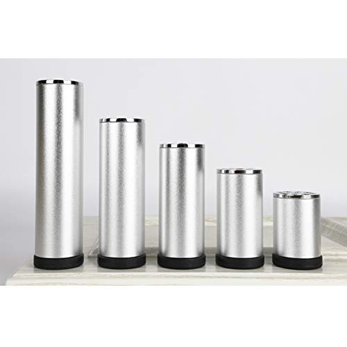Verstellbare Möbelbeine aus Aluminiumlegierung, 25 cm, Ersatzfüße für Sofa, Kleiderschrank, Couchtisch, 4er-Set und stilvolle Unterstützung Verstellbare Möbelbeine aus Aluminiumlegierung, 25 cm, Ersatzfüße für Sofa, Kleiderschrank, Couchtisch, 4er-Set und stilvolle Unterstützung von Generisch