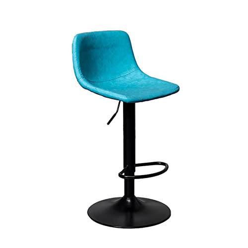 Verstellbare Thekenhöhe, 360° drehbar, Leder-Barhocker mit Rückenlehne und Fußstütze für Kücheninsel – moderne Bistrostühle, elegantes Design und Komfort Verstellbare Thekenhöhe, 360° drehbar, Leder-Barhocker mit Rückenlehne und Fußstütze für Kücheninsel – moderne Bistrostühle, elegantes Design und Komfort von Generisch