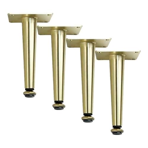 Verstellbare Tischbeine, 4er-Set, Eisen-Möbelbeine mit eloxierter Oberfläche, für TV-Ständer, Bett und Esstisch, höhenverstellbar 10,5–72,5 cm Verstellbare Tischbeine, 4er-Set, Eisen-Möbelbeine mit eloxierter Oberfläche, für TV-Ständer, Bett und Esstisch, höhenverstellbar 10,5–72,5 cm von Generisch