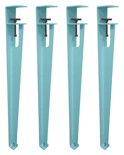 Verstellbare Tischbeine zum Festklemmen für DIY-Möbel – F-förmige Metallbeine für Frühstücksbar, kein Stanzen, 4 Stück Verstellbare Tischbeine zum Festklemmen für DIY-Möbel – F-förmige Metallbeine für Frühstücksbar, kein Stanzen, 4 Stück von Generisch