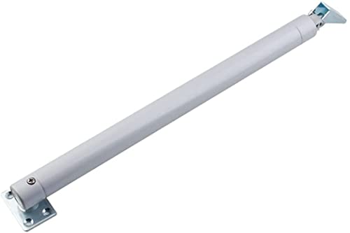 Verstellbarer, automatischer Feder-Türschließer – Aluminiumlegierung, sanft schließend, 90° Positionsstopper, unterstützt bis zu 80 kg, ideal für Zuhause und Büro (Farbe: Flachfolie) von Generisch