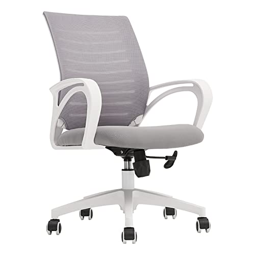 Verstellbarer Bürostuhl aus Netzstoff, mittlere Rückenlehne, drehbar, höhenverstellbar, perfekt für Zuhause oder Computertisch Verstellbarer Bürostuhl aus Netzstoff, mittlere Rückenlehne, drehbar, höhenverstellbar, perfekt für Zuhause oder Computertisch von Generisch