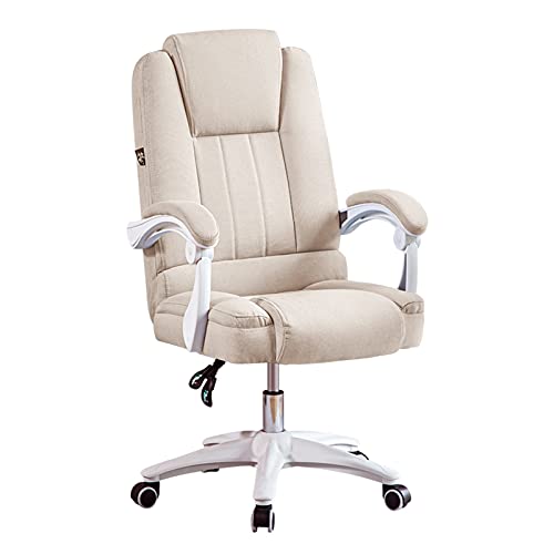 Verstellbarer Bürostuhl mit Armlehne und Taillenstütze, Stoff, Computer- und Gaming-Stuhl, neigbar und heben, leichtgängige Rollen, ergonomisches Design für Zuhause und Büro Verstellbarer Bürostuhl mit Armlehne und Taillenstütze, Stoff, Computer- und Gaming-Stuhl, neigbar und heben, leichtgängige Rollen, ergonomisches Design für Zuhause und Büro von Generisch