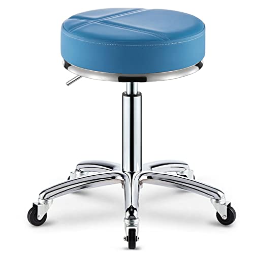 Verstellbarer Drehhocker aus PU-Leder mit stabilem Rahmen, hohe Tragfähigkeit, für Küche, Esszimmer, Zuhause, Bar Verstellbarer Drehhocker aus PU-Leder mit stabilem Rahmen, hohe Tragfähigkeit, für Küche, Esszimmer, Zuhause, Bar von Generisch