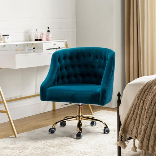 Verstellbarer Drehstuhl – ergonomisches Design mit Rückenlehne für Home Office, perfekt für Arbeit und Studium von Generisch