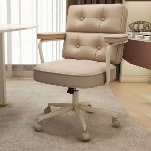Verstellbarer Drehstuhl mit Rollen und Kippfunktion, ergonomischer Schminkhocker für bequemes Sitzen von Generisch