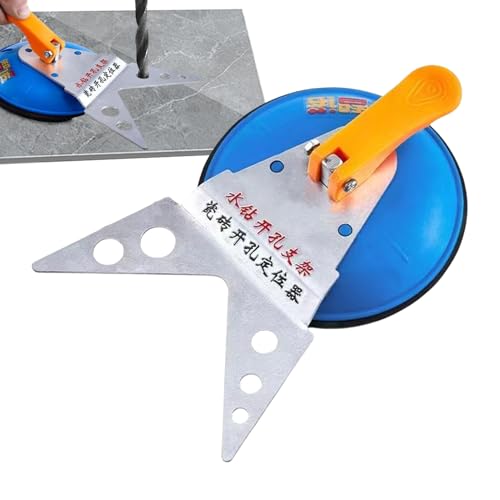 Verstellbarer Fliesenlocator | Saugnapf Öffnungs-Fixierer Für Fliesen | Rutschfester Vakuumsauger Für Glas Keramik Porzellan Verstellbarer Fliesenlocator | Saugnapf Öffnungs-Fixierer Für Fliesen | Rutschfester Vakuumsauger Für Glas Keramik Porzellan von Generisch