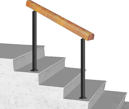 Verstellbarer Handlauf aus Holz für Treppen, Außen- und Innenbereich, Sicherheitsgeländer für Veranda und Zuhause Verstellbarer Handlauf aus Holz für Treppen, Außen- und Innenbereich, Sicherheitsgeländer für Veranda und Zuhause von Generisch