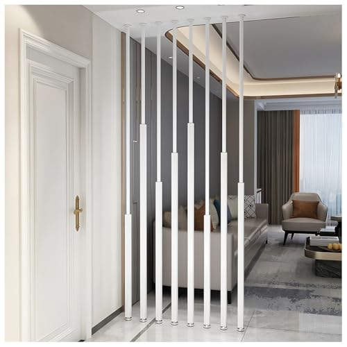 Verstellbarer Raumteiler mit Metalllamellen, Sichtschutz für Studio, Wohnung und Treppeneingang Verstellbarer Raumteiler mit Metalllamellen, Sichtschutz für Studio, Wohnung und Treppeneingang von Generisch