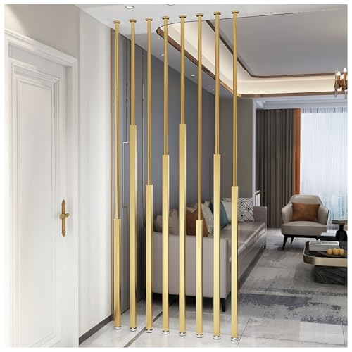 Verstellbarer Raumteiler mit Metalllamellen, Sichtschutz für Studio, Wohnung und Treppeneingang Verstellbarer Raumteiler mit Metalllamellen, Sichtschutz für Studio, Wohnung und Treppeneingang von Generisch