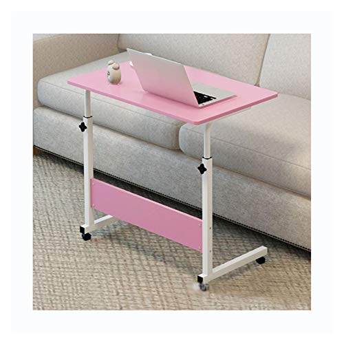 Verstellbarer Rolltisch mit Rollen, tragbarer Laptop-Schreibtisch für Sofa, neigbares Design, platzsparender mobiler Ständer für Arbeit und Studium Verstellbarer Rolltisch mit Rollen, tragbarer Laptop-Schreibtisch für Sofa, neigbares Design, platzsparender mobiler Ständer für Arbeit und Studium von Generisch