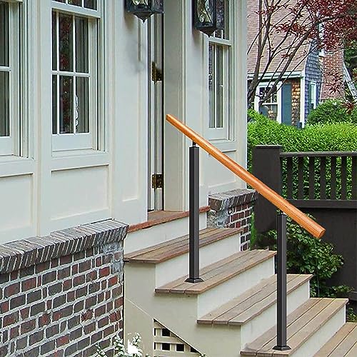Verstellbarer Treppengeländer für den Außenbereich, rutschfester Sicherheitshandlauf mit Installationssatz für Beton, Holz, Ziegel, passt 1 bis 3 Stufen Verstellbarer Treppengeländer für den Außenbereich, rutschfester Sicherheitshandlauf mit Installationssatz für Beton, Holz, Ziegel, passt 1 bis 3 Stufen von Generisch