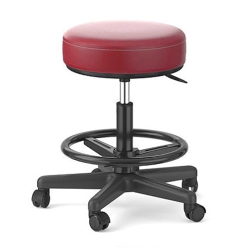 Verstellbarer drehbarer Rollhocker, hydraulischer runder Stuhl für Kosmetiker, medizinische Spas, Massagesalons und Tattoo-Studios – ergonomisches Design von Generisch