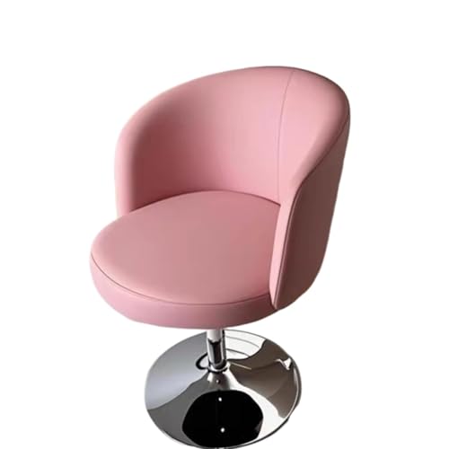 Verstellbarer drehbarer Schminkstuhl, 360° drehbarer Barhocker mit Armlehnen und Rückenlehne für Kommode, Küche, Büro von Generisch