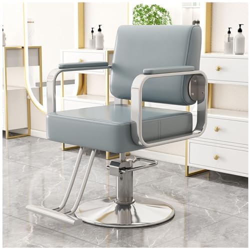 Verstellbarer hydraulischer Friseurstuhl mit 360°-Drehgelenk und Fußstütze für professionellen Salon und Beauty-Spa von Generisch